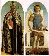 Polyptych of Saint Augustine fy Piero della Francesca